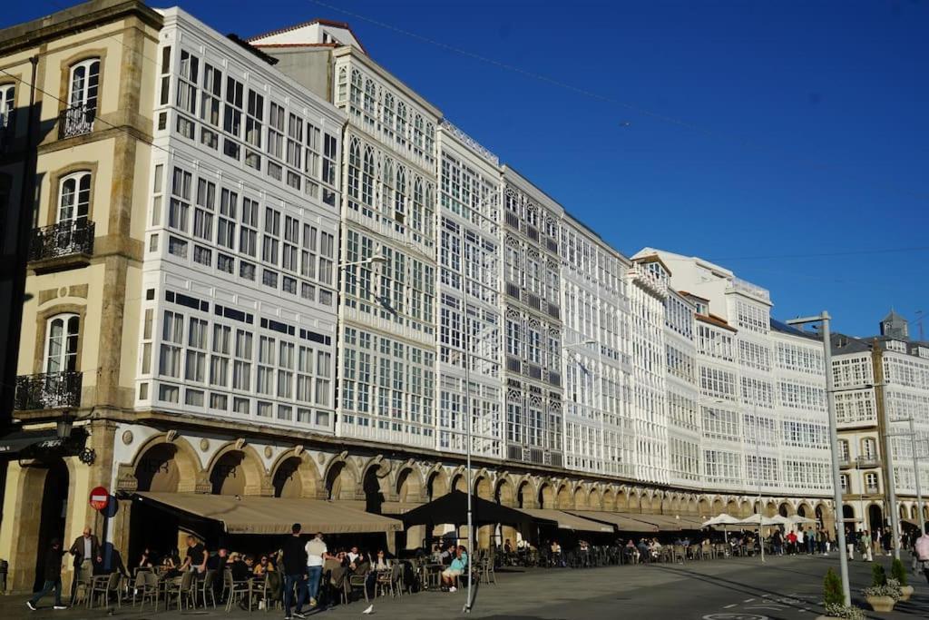 Amazing Location Coruna Downtown A Coruna Luaran gambar